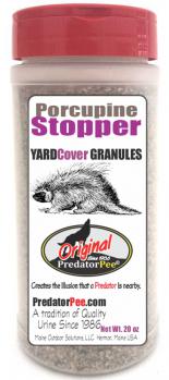 PorcupineStopper 16 oz Yard Cover Shakin' Flake Granules (200 sq ft/ jar)