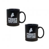 Foggy Mountain Coffee Mug - 2 Mugs